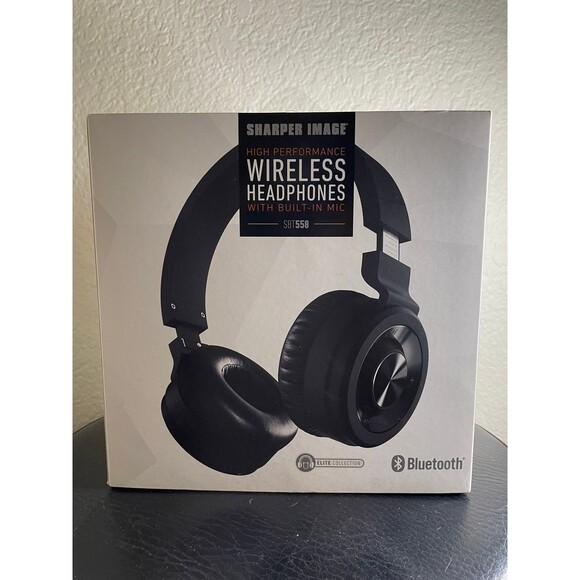 Sharper Image Wireless Headphones (SBT55 - Picture 2 of 7